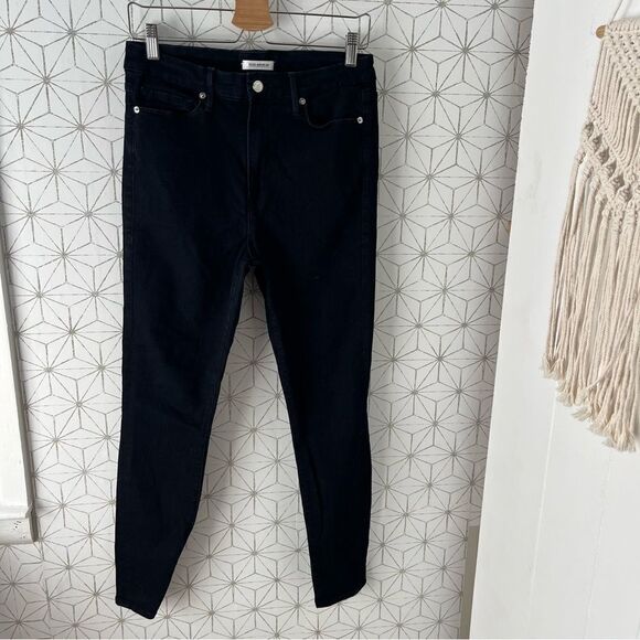 Good American Good Waist Dark Blue Skinny Jean - Picture 1 of 7